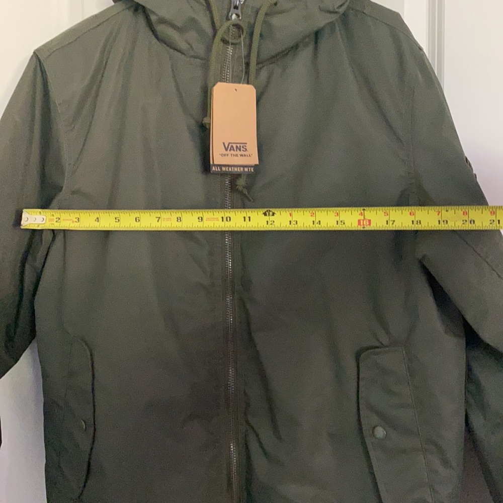 NWT Vans all weather water resistant KILROY BOMBER MTE JACKET in Grape Leaf - Picture 11 of 11